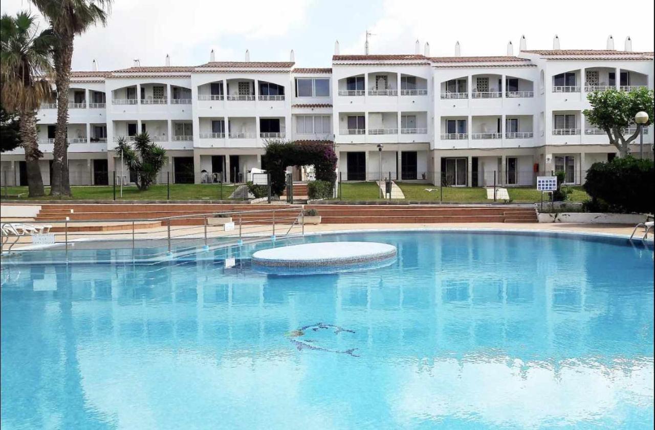 Apartamento Bajo Con Piscina Macarella Cala'N Blanes  Dış mekan fotoğraf