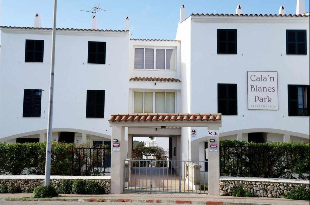 Apartamento Bajo Con Piscina Macarella Cala'N Blanes  Dış mekan fotoğraf