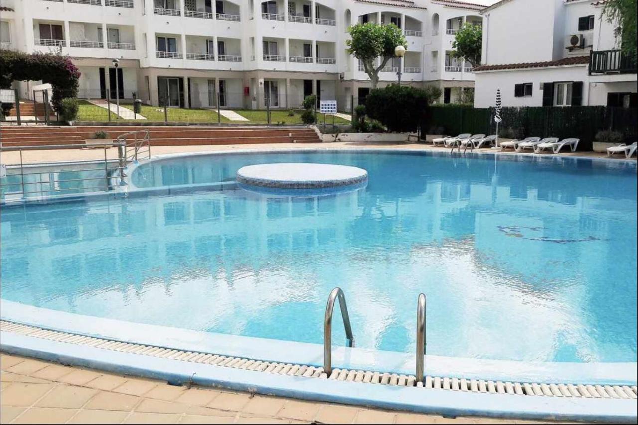 Apartamento Bajo Con Piscina Macarella Cala'N Blanes  Dış mekan fotoğraf